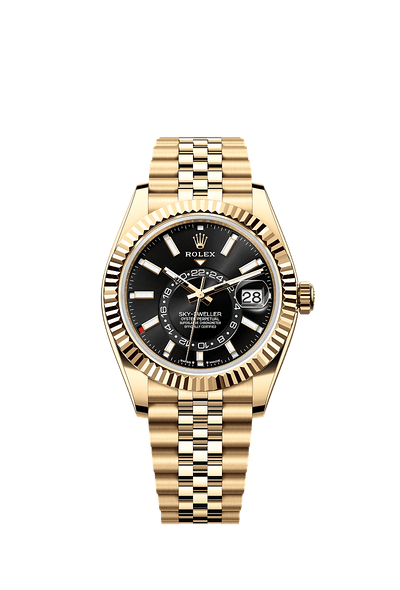 42mm Sky-Dweller 336938 Gold Belt Automatic Watch